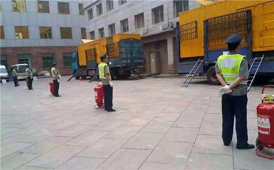 垫江租赁发电机案例