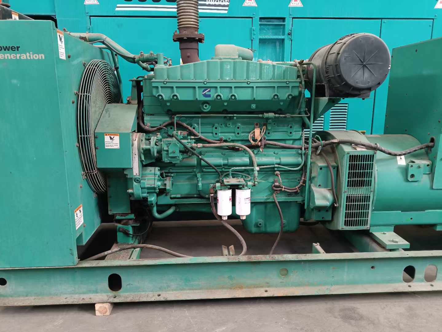 垫江过载会对 600kW 柴油发电机组造成哪些损害？